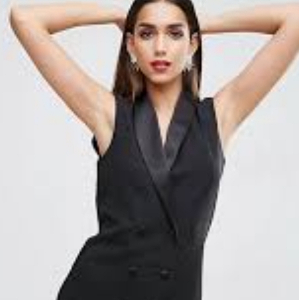 NIPON NIGHT Elegant Black Halter Dress, Tuxedo